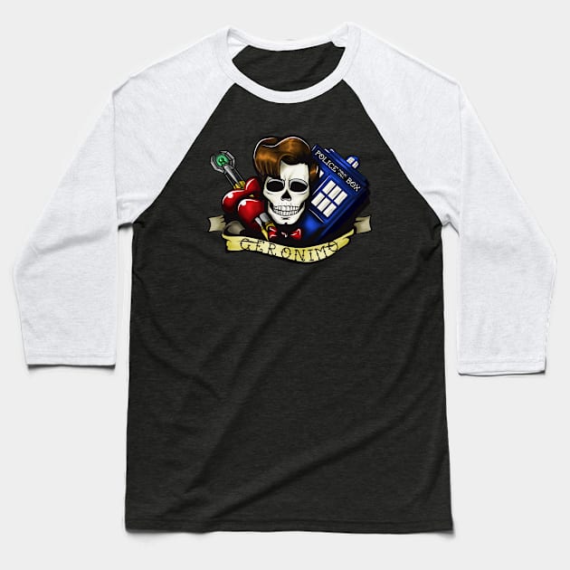 Geronimo Baseball T-Shirt by amodesigns